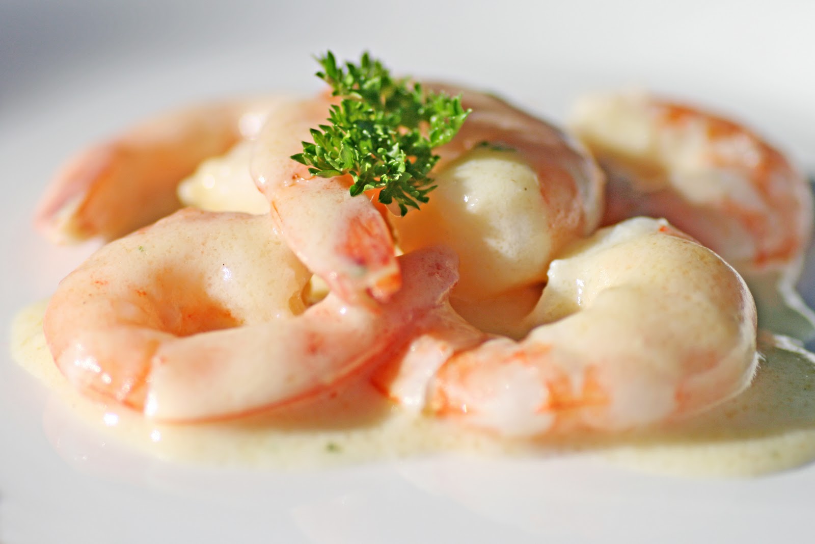 Cooking in my Kitchen Creamy Garlic Prawns (restaurant style)