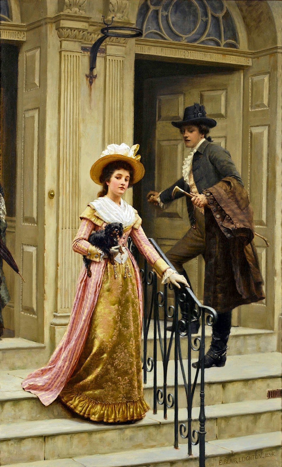 Victorian British Painting: Edmund Blair Leighton, ctd