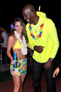 Maria Menounos' party was  sponsored by Bud Light Lime 'Lime-a-Rita'