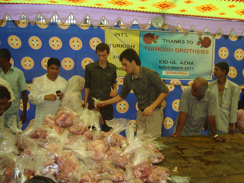 International Turkish Hope School Qurbani Meat Distribution in