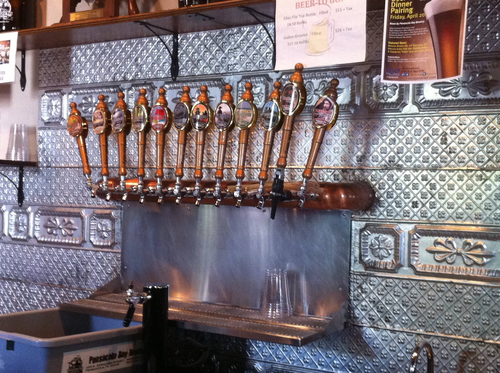 The BR Beer Scene Beer Travels Pensacola Bay Brewery Pensacola, FL