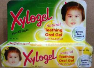xylogel for teething babies