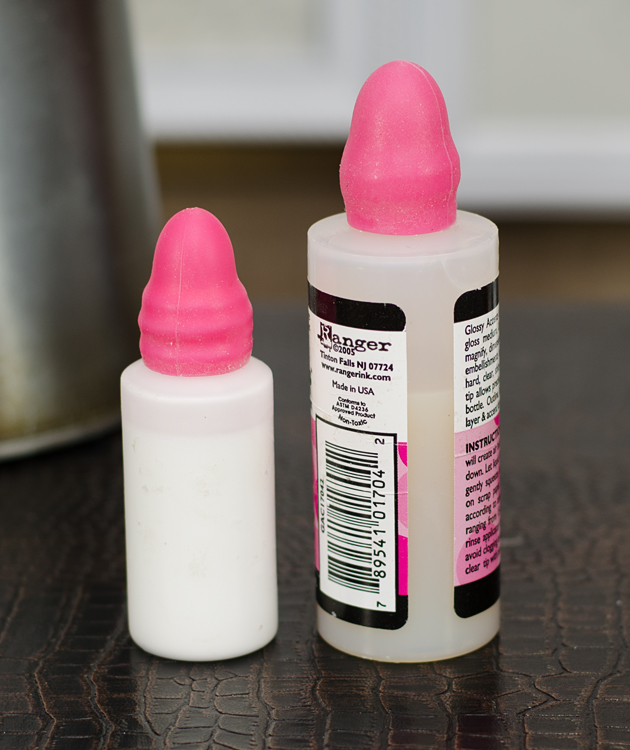 Brigit's Scraps "Where Scraps Treasures" Quick Tip For Glue Bottles