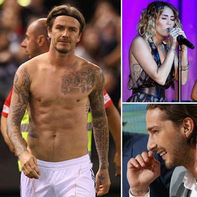 superstar bodies Memorable Celebrity Tattoos