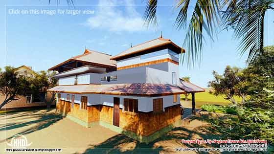 Kerala traditional house design