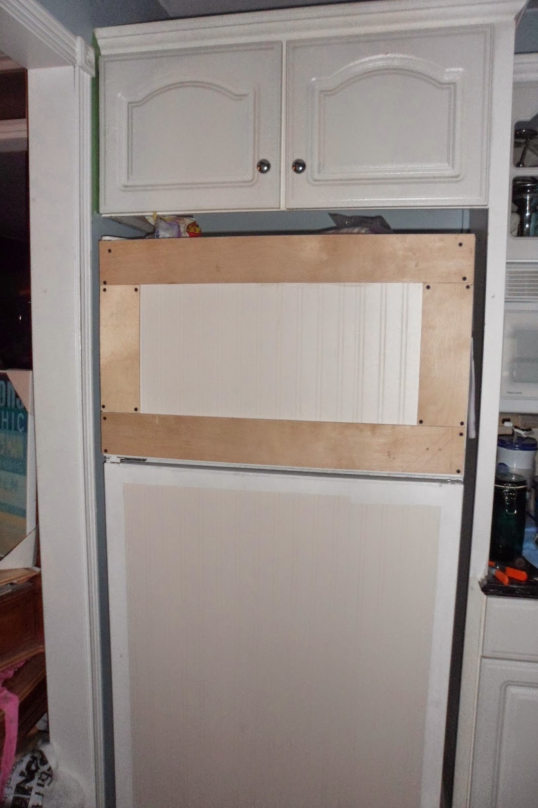 General Splendour Ugly Refrigerator Makeover! With WALLPAPER??