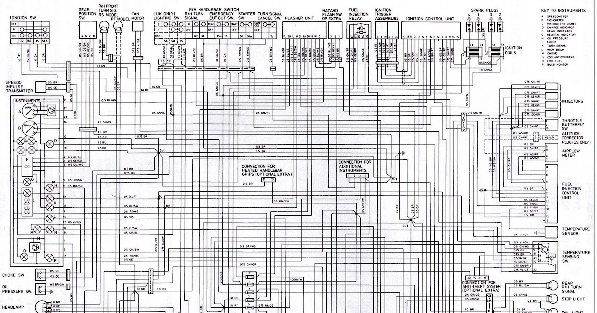 BMW KR100RS-RT Wiring Diagram | All about Wiring Diagrams