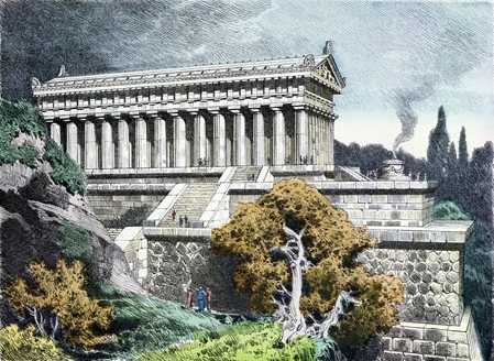 Miti Greci ricostruzione del tempio di Artemide
