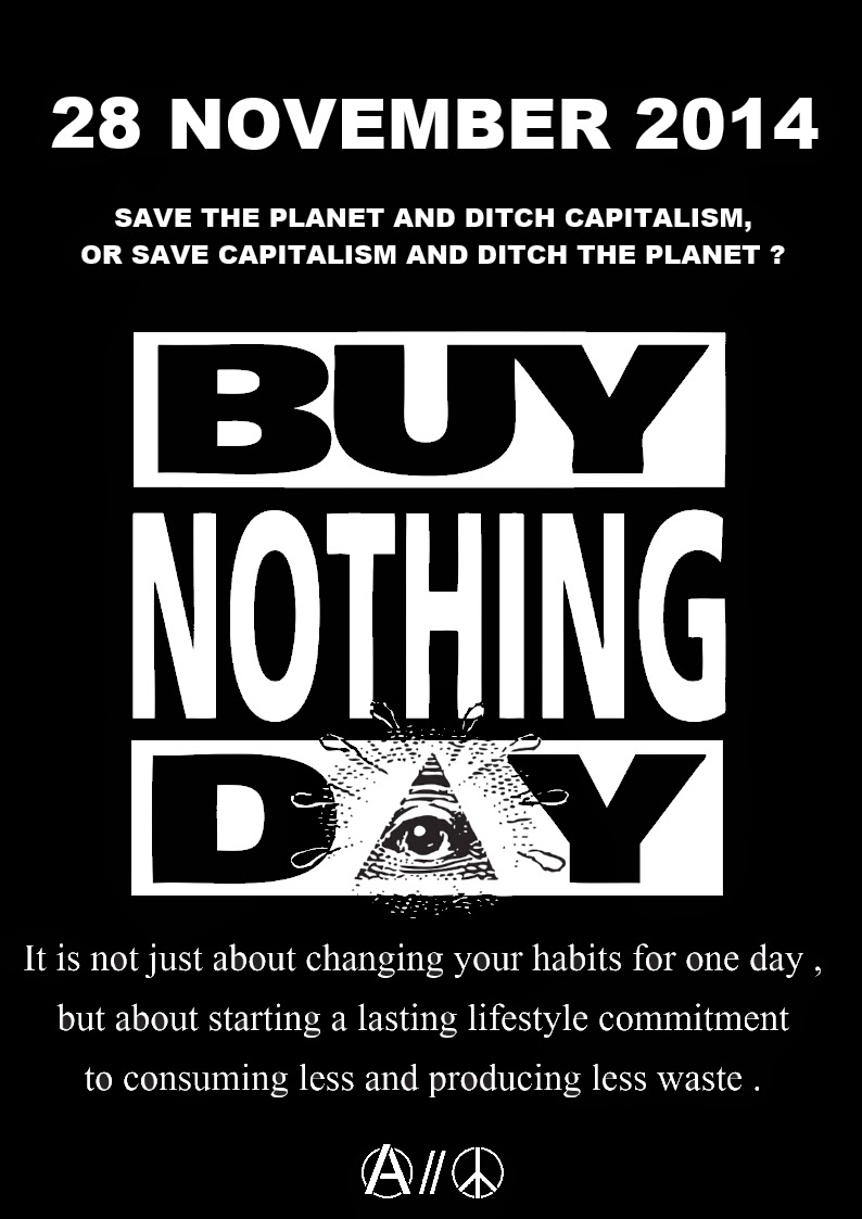 C.R.A.P. 27 / 28 NOVEMBER 2015 BUY NOTHING DAY KOOP NIETS DAG
