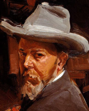 1912.- "Autorretrato del pintor Joaquín Sorolla".