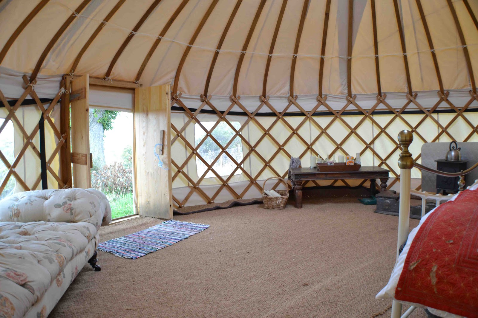 REAL CUT FLOWERS yurt for sale