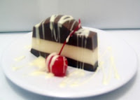 Resep Kue Basah Puding coklat vanila