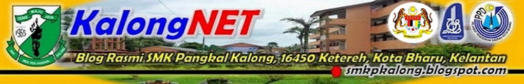 KalongNET - Blog rasmi SMK Pangkal Kalong, Kota Bharu, Kelantan