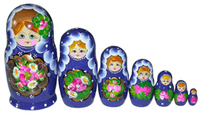 muñecas iconicas de la cultura rusa