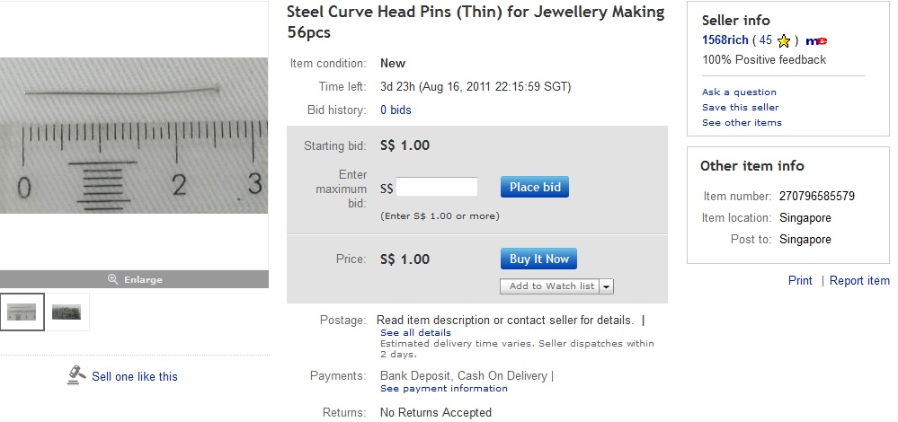 my ebay all selling