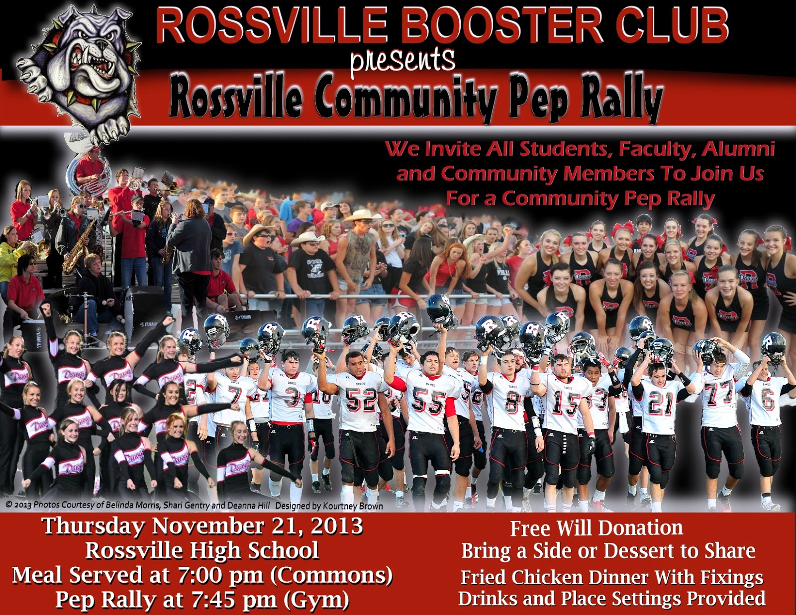 Rossville KS Alumni News Community Pep Rally On Thur.