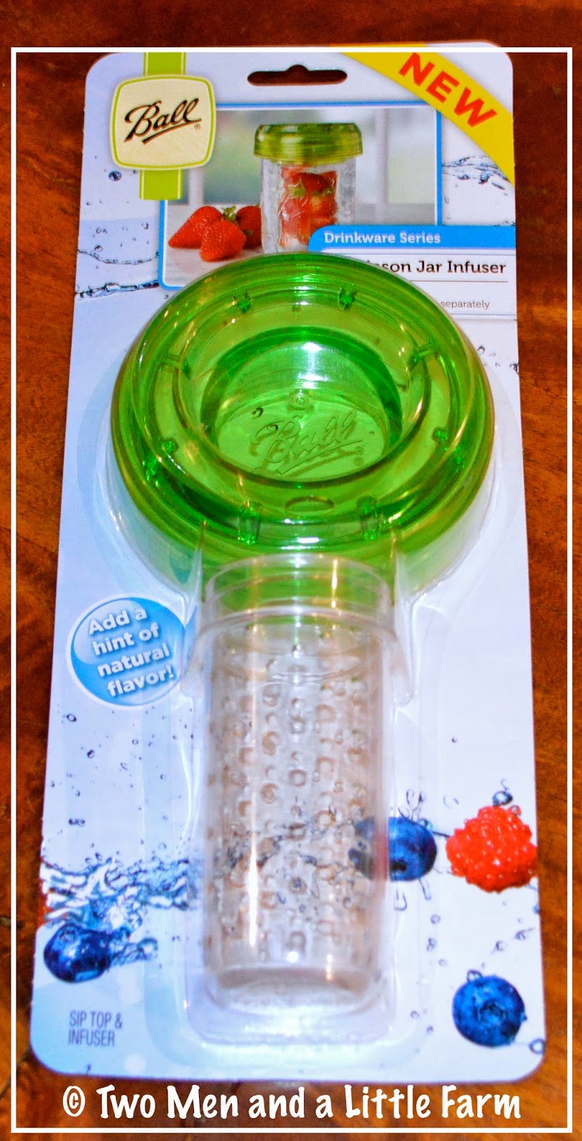 Two Men and a Little Farm MASON JAR INFUSER GIVEAWAY