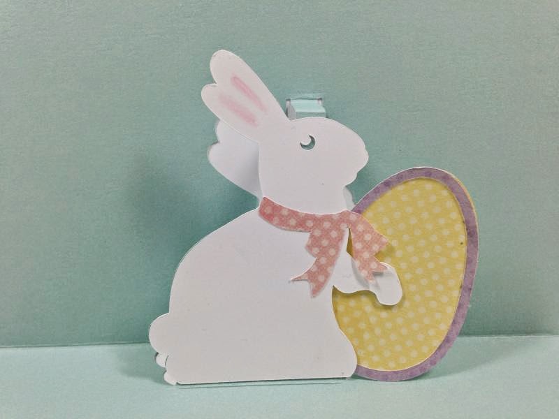 Cricut Artfully Sent Easter POP-UP card inside