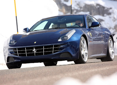 2012 Ferrari FF Blue