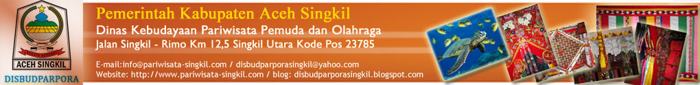 Dinas Pariwisata Pemuda dan Olahraga Kabupaten Aceh Singkil