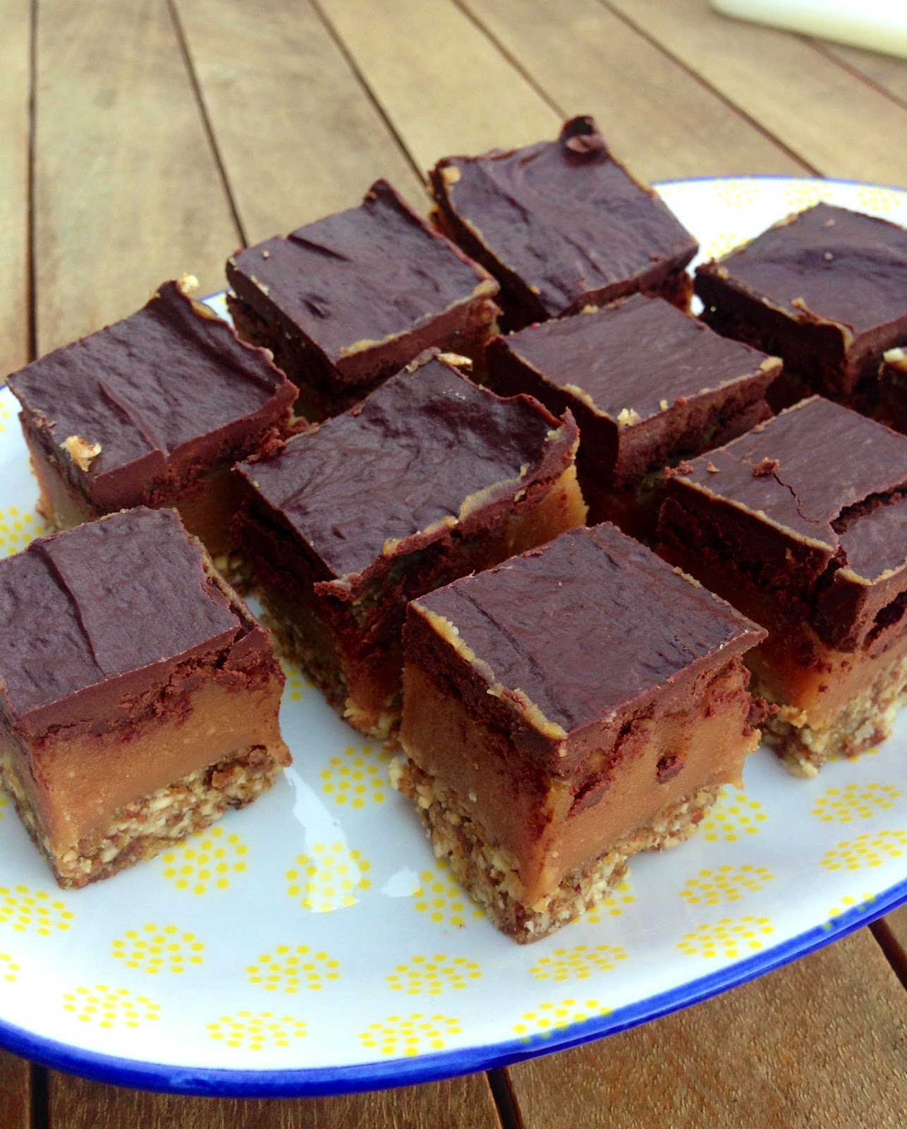 Guest Recipe Jenna Felicity Choc Peanut Butter Slice Body Healthy