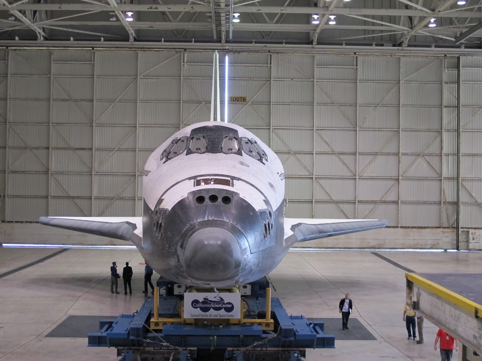 Chad Glass Prologue Endeavour's Arrival and Staging at LAX