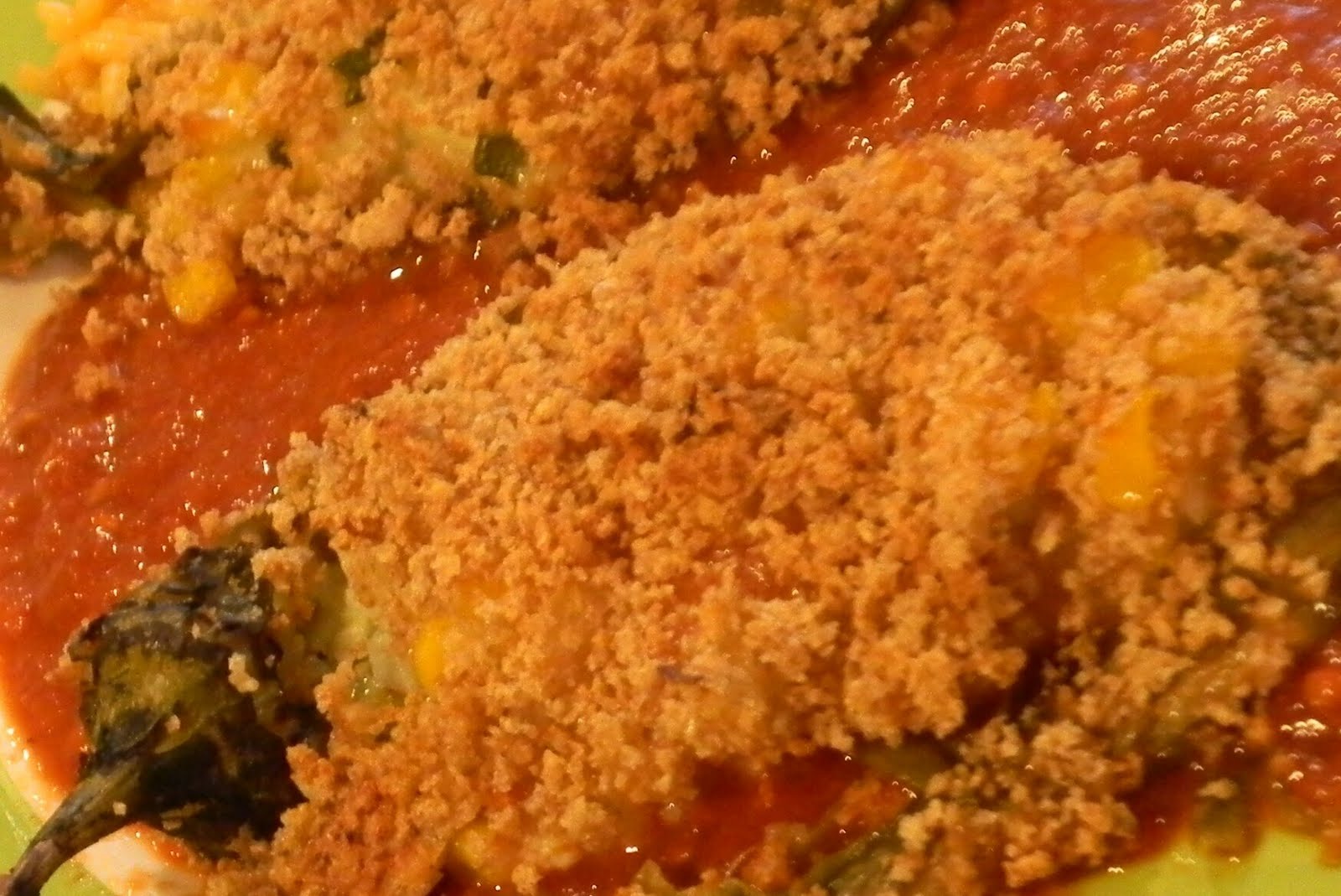 TinyKitchKookBig Dreams, Tiny Kitchen Baked Chile Rellenos with Smoky