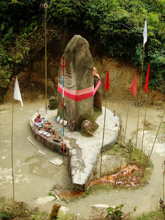 Sans Frontiers Ziro's Shivlingam, the largest Shivling in the world.