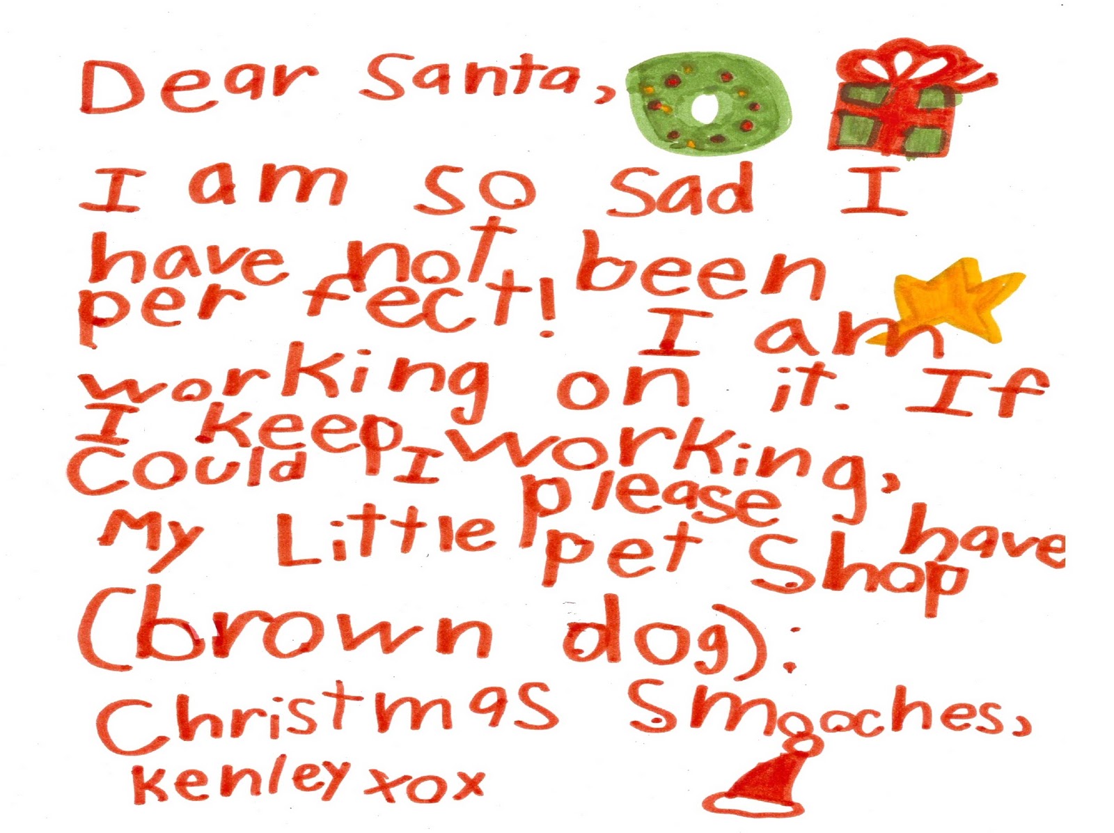 The Brighter Side Yyc: Letter To Santa Cookies!