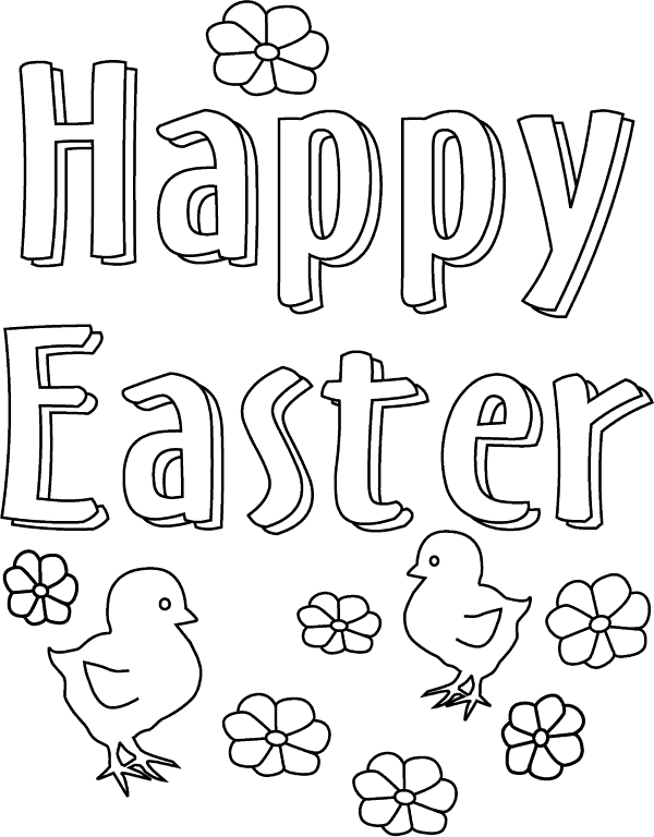 coloring pages of easter pictures. coloring pages easter chicks.