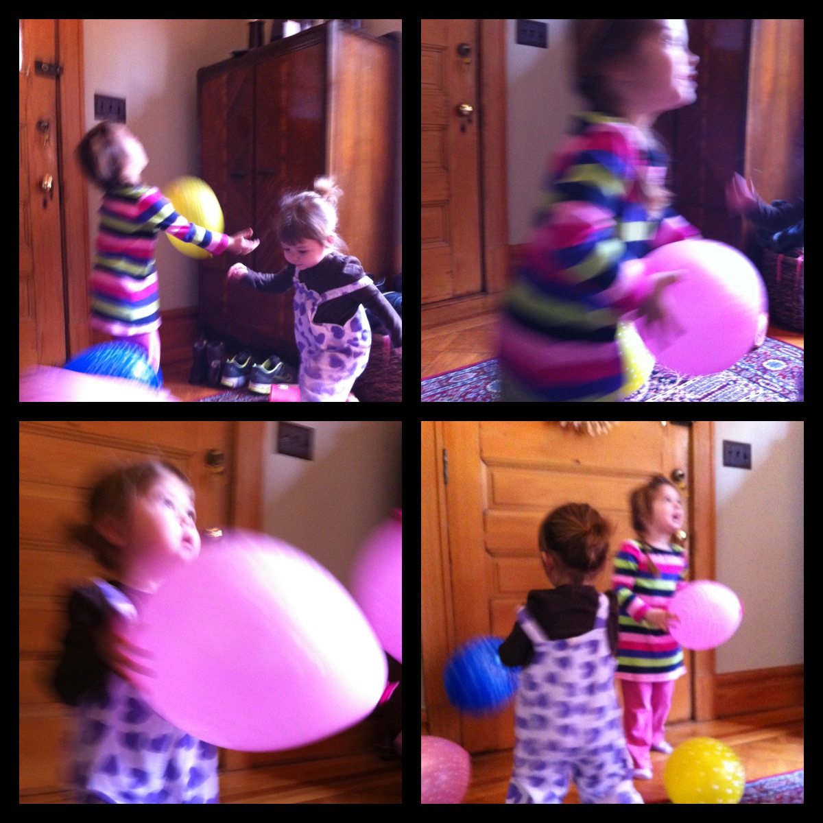 A Childhood List 42) Play Keep the Balloon In the Air