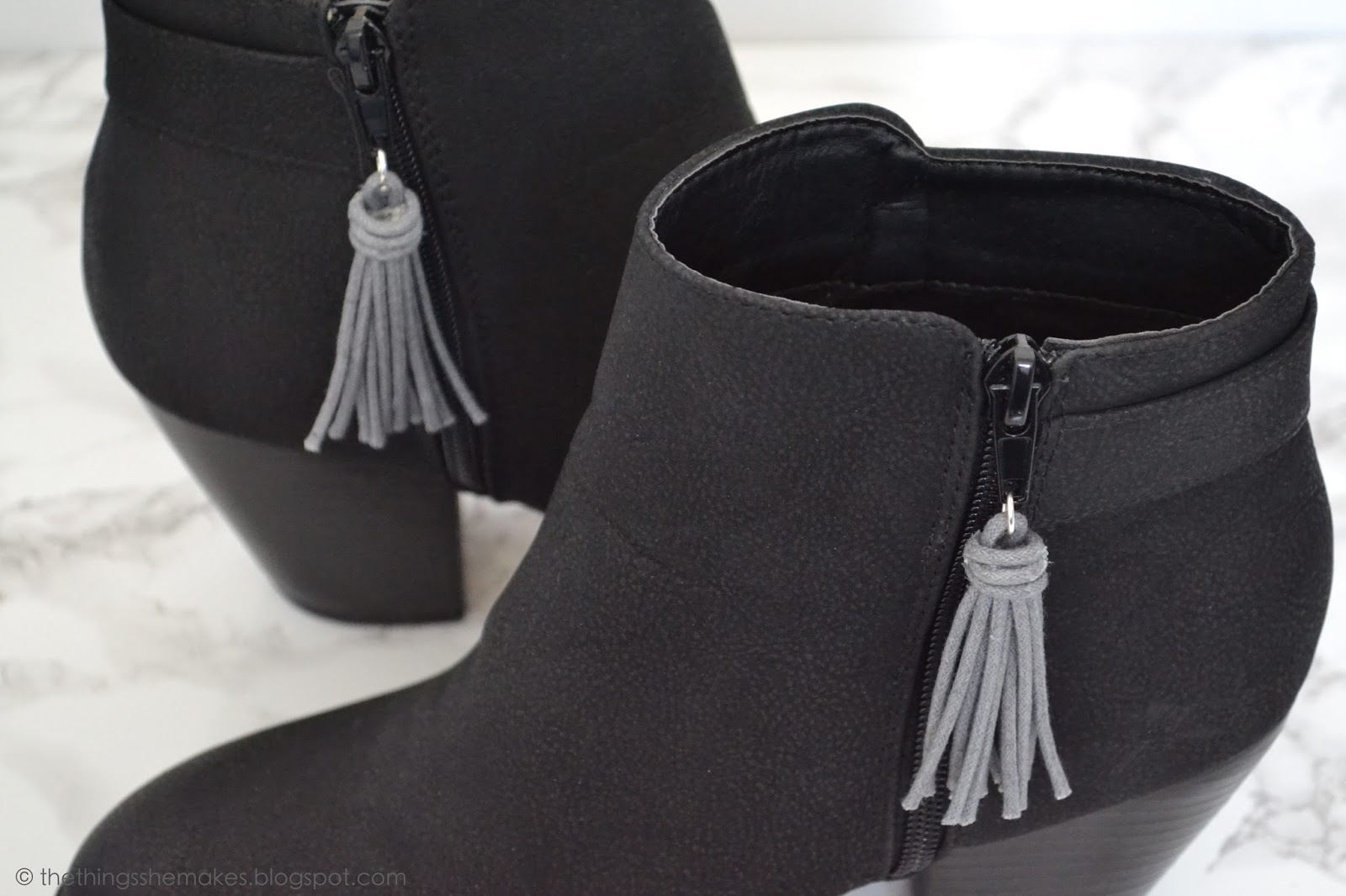 DIY Fashion // How to Make Boot Tassels The Things She Makes
