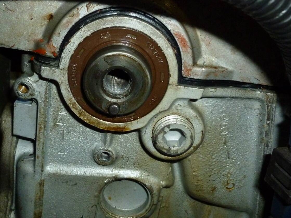 Jim & Linda 1998 Chevrolet Metro oil leak