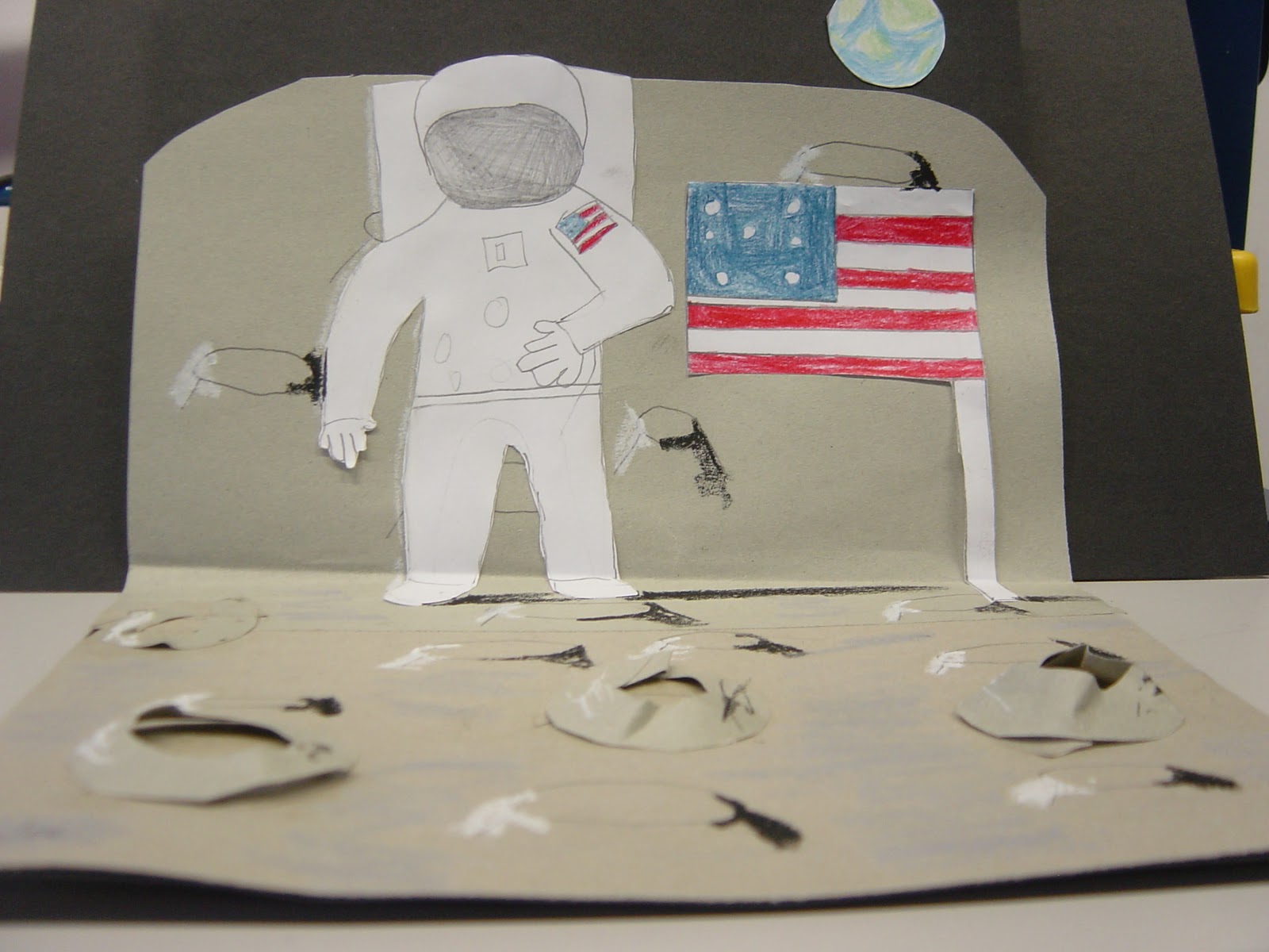 moon landing art