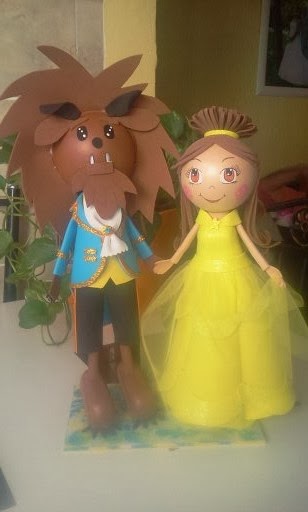 fofuchas bella y bestia