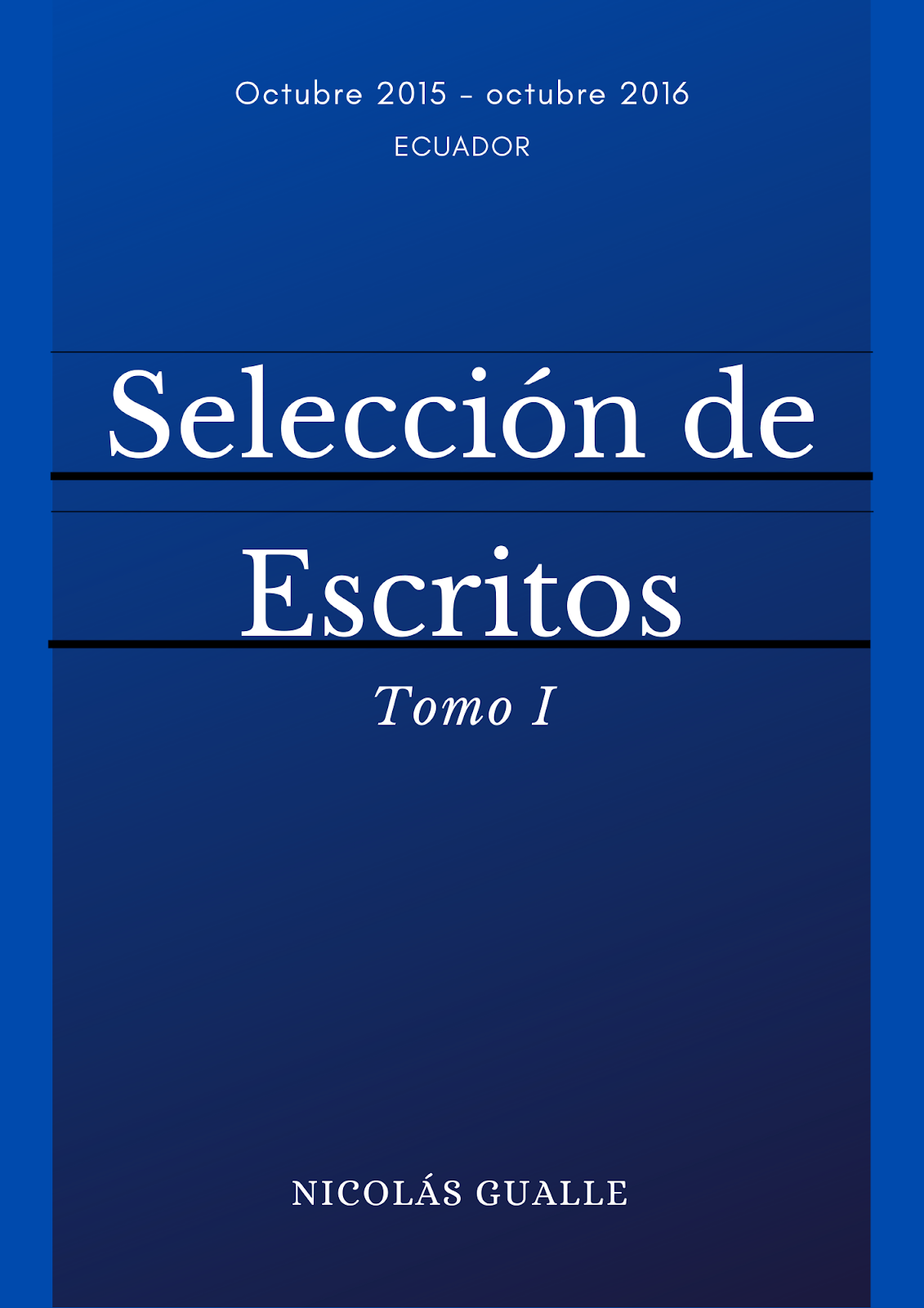 SELECCIÓN DE ESCRITOS I