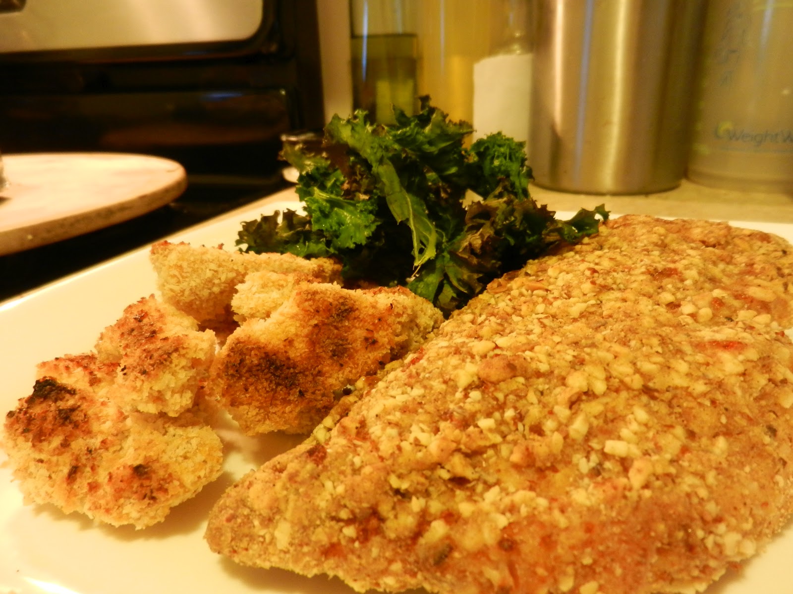 almond coated chicken