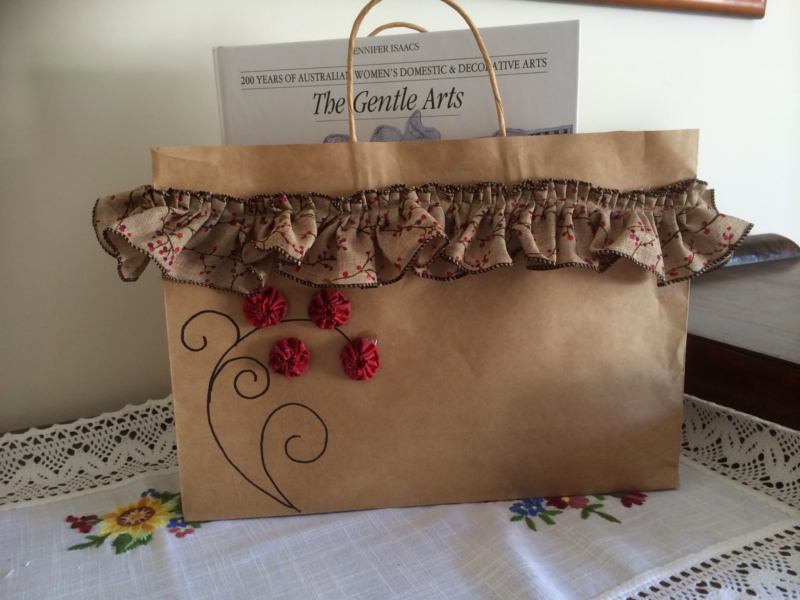 Ringwood Sewing Centre Decorated Christmas Gift Bags