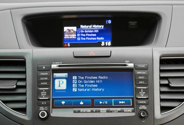 экран Honda CRV 2012
