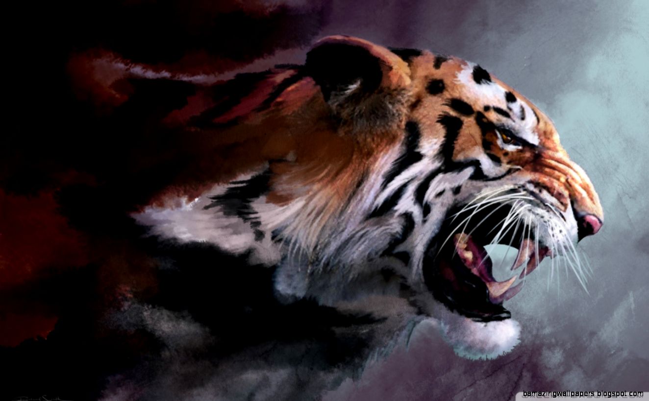 1440x900 Roaring Tiger Wallpaper Download 1440x900 Roaring Tiger Wallpaper Download