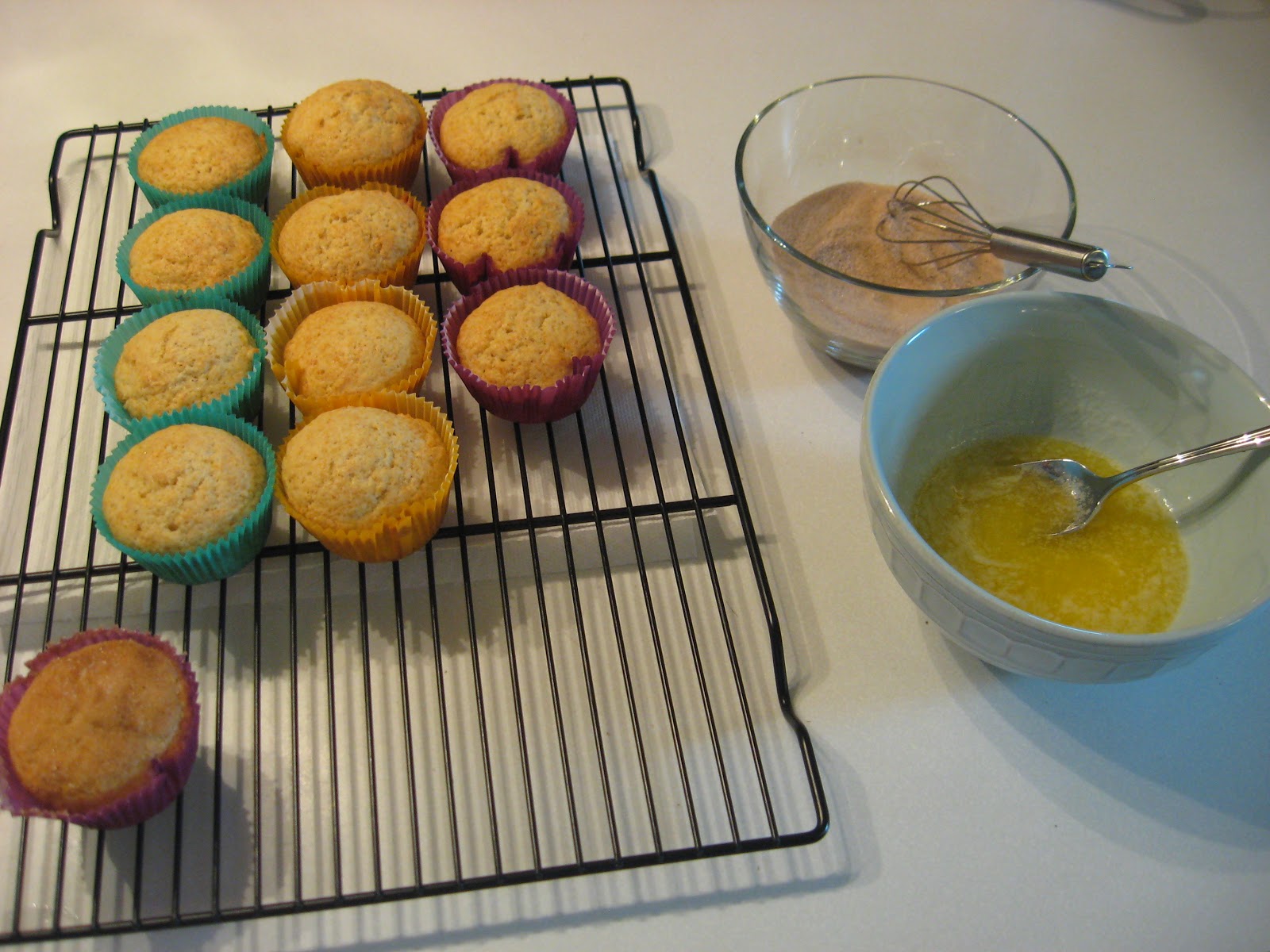 PinsterSisters French Breakfast Muffins