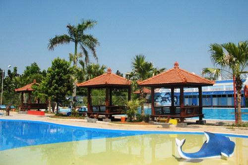 Gazebo From Lap Pool