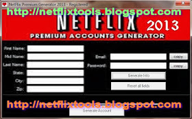 Netflix 1 Year Premium Account Generator .rar
