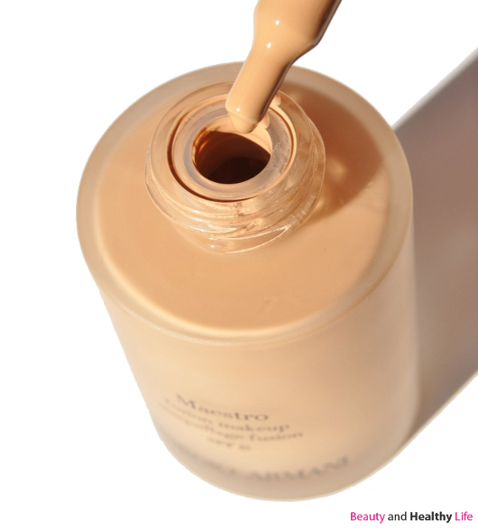 Base Maestro de Armani, a prueba Beauty and Healthy Life