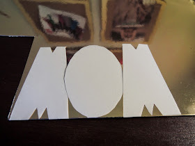 Golden Glitter Mother's Day Card