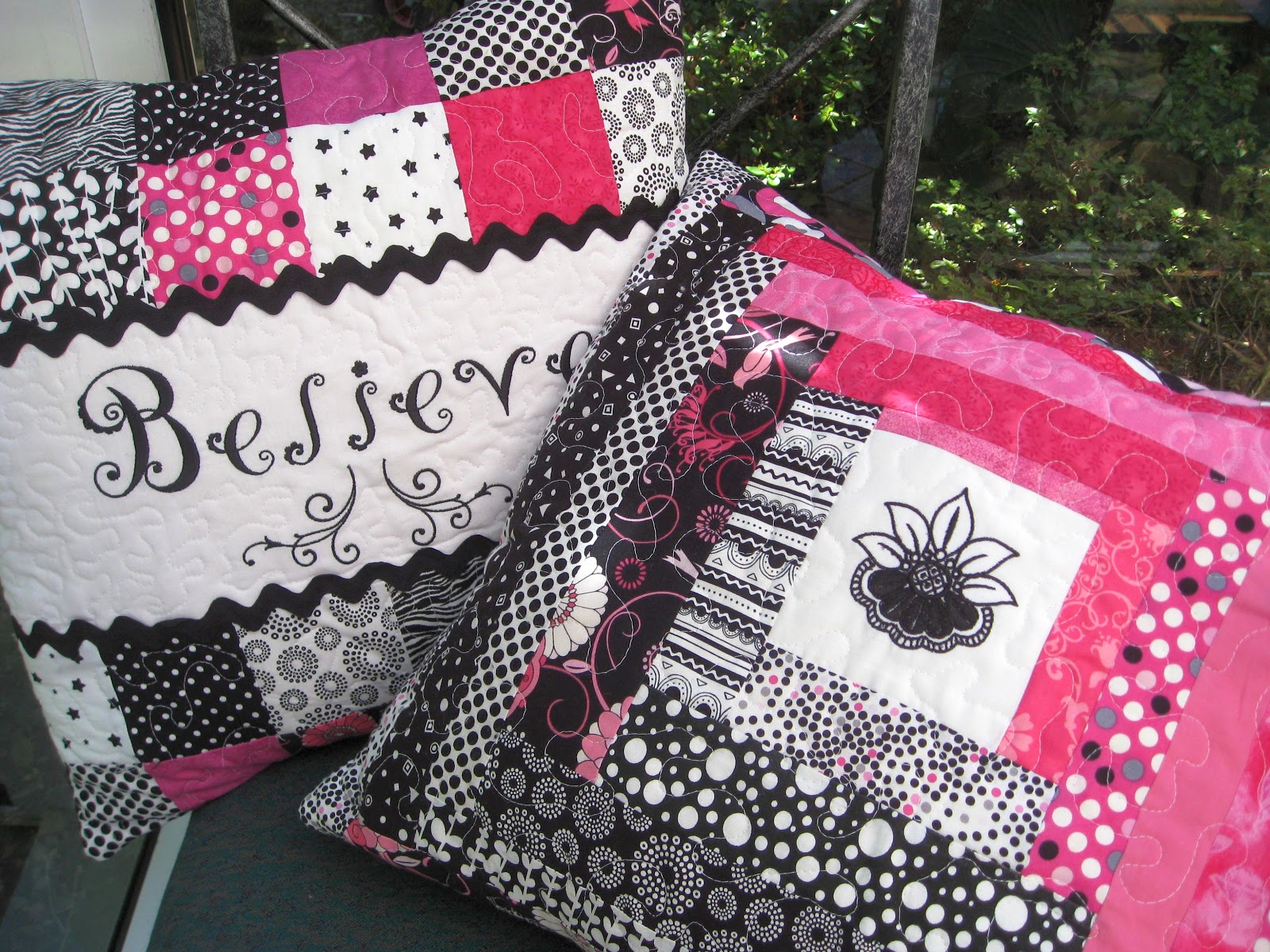 Vicki S Fabric Creations Last Two Cushions And A Freebie Pattern