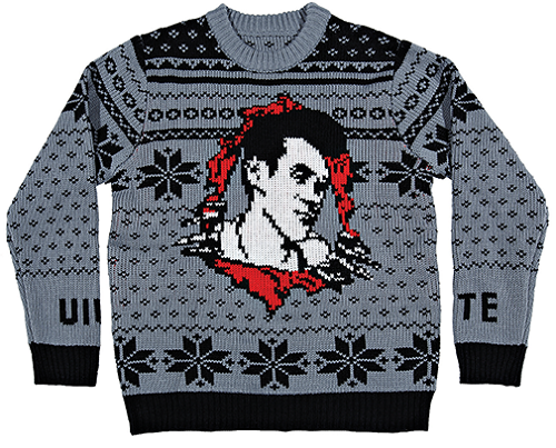 the spooky vegan ugly creepmas sweaters for the wicked creepy christmas sweaters