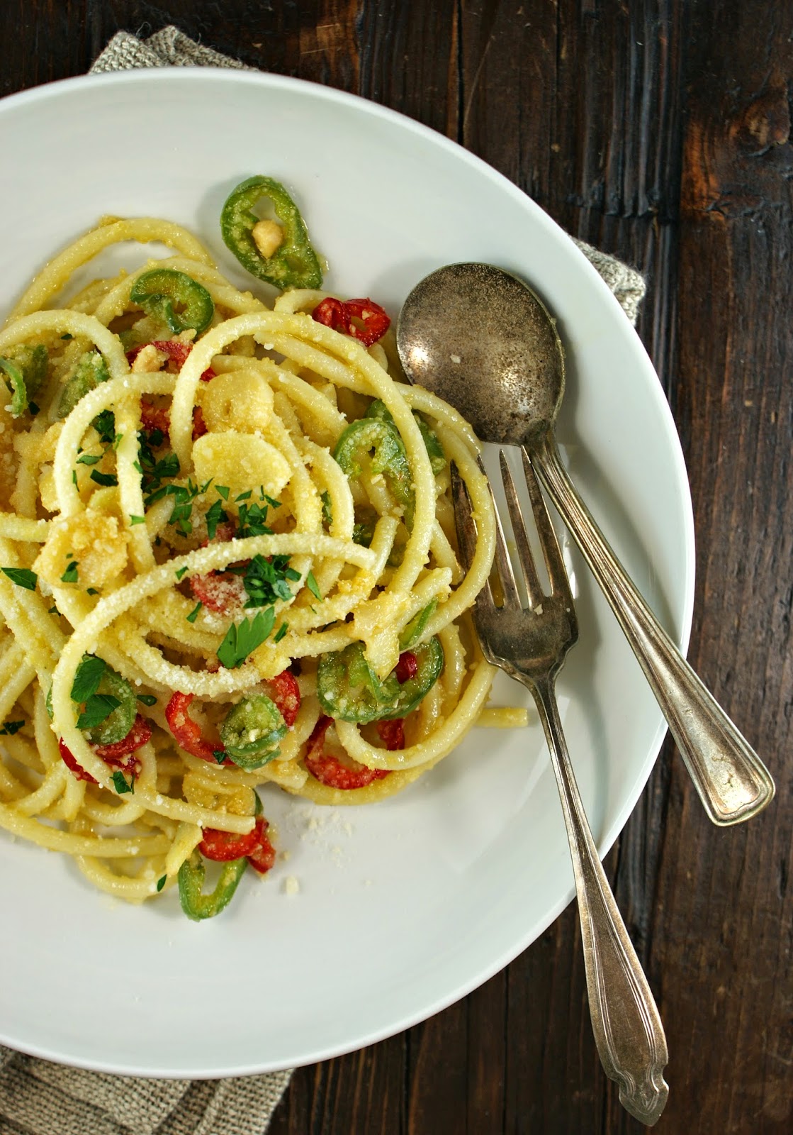 Authentic Suburban Gourmet Almond Pesto, Jalapeno & Garlic Pasta