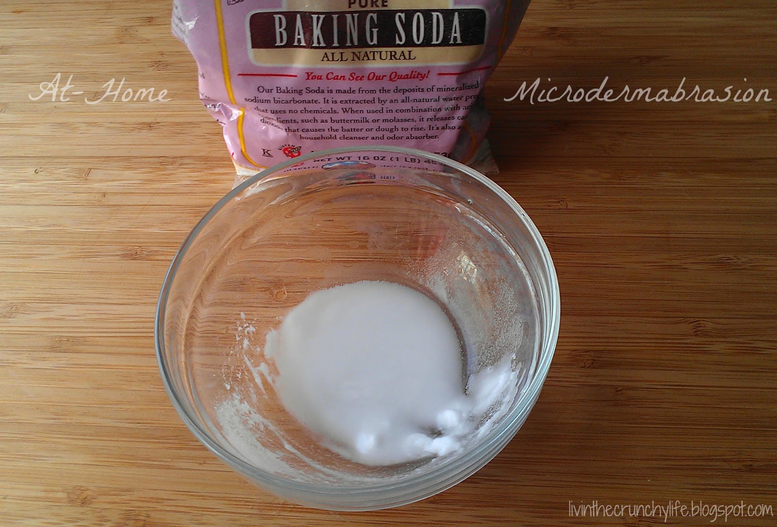 diy microdermabrasion with baking soda livin the crunchy life