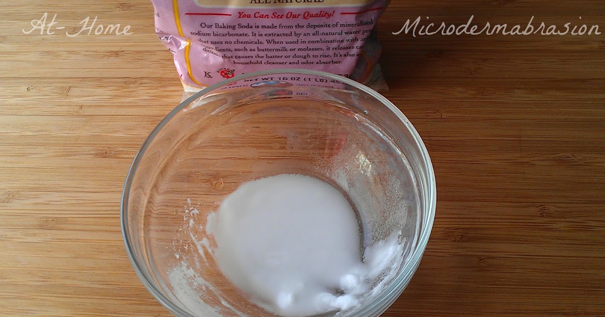 DIY Microdermabrasion with Baking Soda Livin' the Crunchy Life